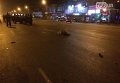 На месте ДТП в Днепропетровске, в котором погибла одна студента