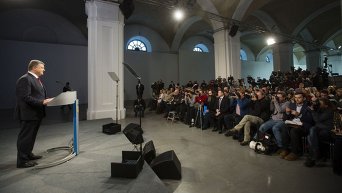Петр Порошенко. Пресс-конференция 14 января 2016