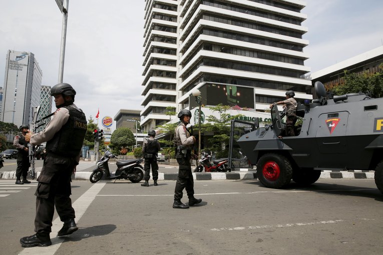 Спецоперация полиции в Джакарте
