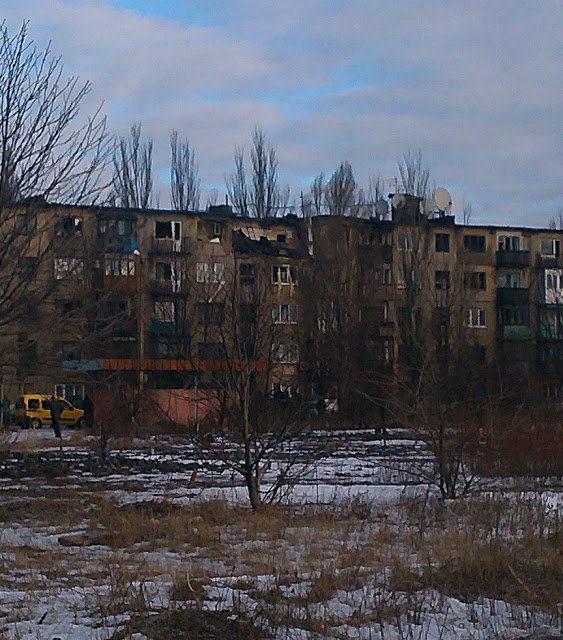 Взрыв в пятиэтажке в Украинске Донецкой области 15 января 2016
