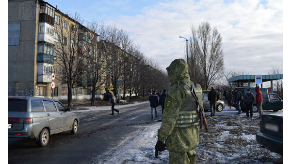 На месте взрыва в Украинске