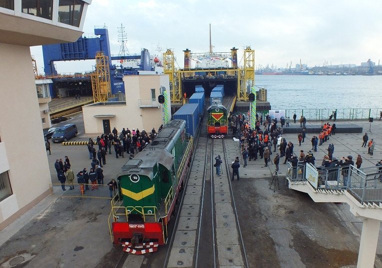 Запуск поезда по новому Шелковому пути из Украины в Китай