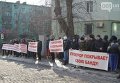Митинг Правого сектора под запорожской прокуратурой