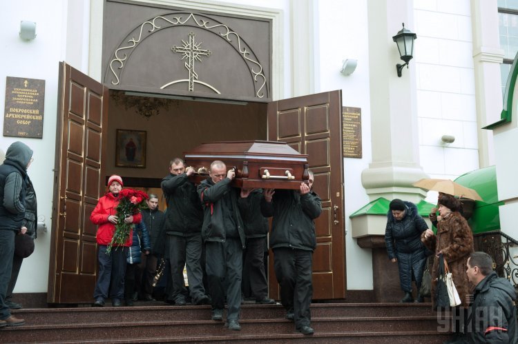 В Запорожье похоронили Леонида Жаботинского