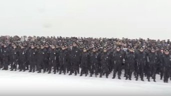 В Днепропетровске приняли присягу 950 патрульных