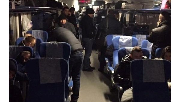 Пассажиры поезда Интерсити+ следованием Запорожье-Киев