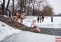 Крещенские купания в городах Украины