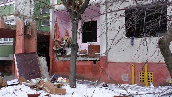 На месте взрыва в жилом доме Чернигова