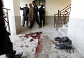На месте нападения на университет в Чарсадде, Пакистан