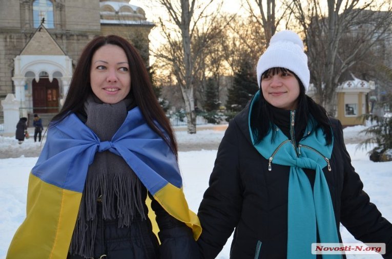 Как отмечали День соборности в разных городах Украины