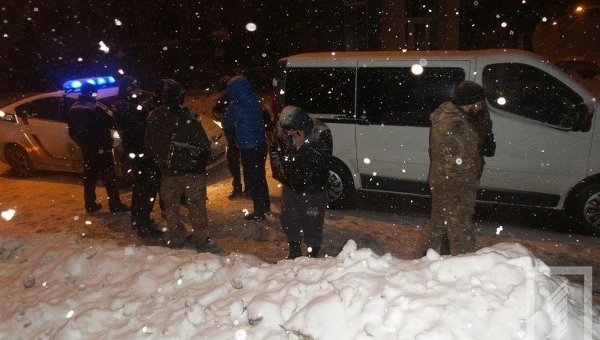 Задержание активистов Самообороны в Одессе