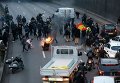 Протесты таксистов во Франции