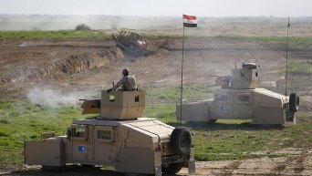 Иракская армия учится преодолевать минные поля