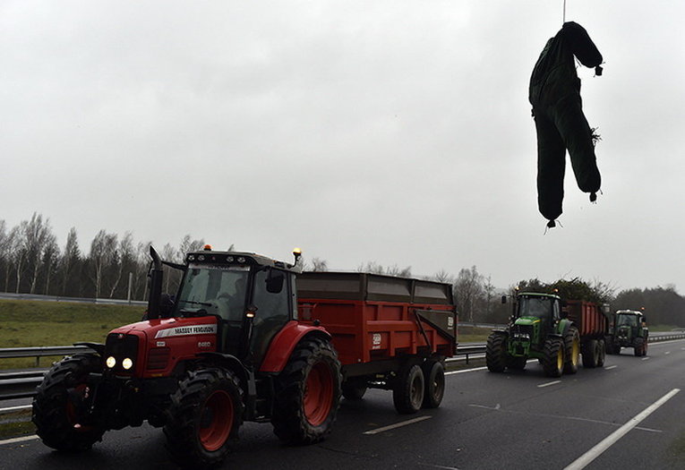 Протест фермеров во Франции