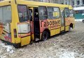 Последствия снегопадов в Одессе