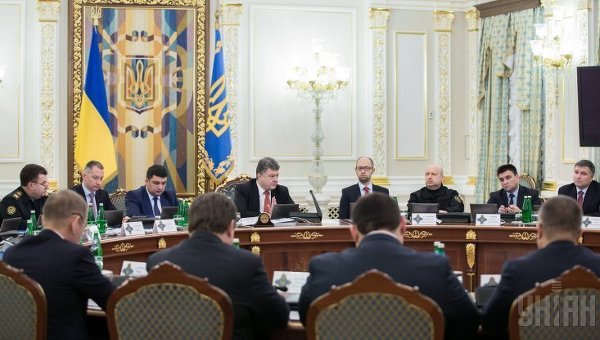 Заседание Совета Национальной безопасности и обороны Украины. Архивное фото
