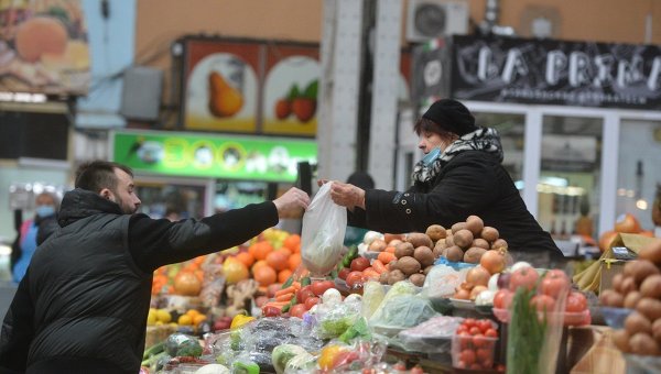 Бессарабский рынок в Киеве. Архивное фото