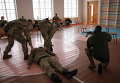Британские инструкторы обучают украинских морских пехотинцев командирскому лидерству