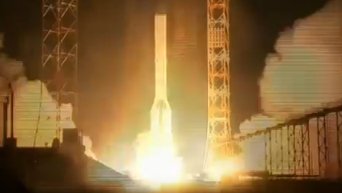 Запуск ракеты Протон-М с европейским спутником связи Eutelsat 9B. Видео