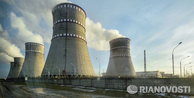 Ровненская атомная электростанция в Кузнецовске.