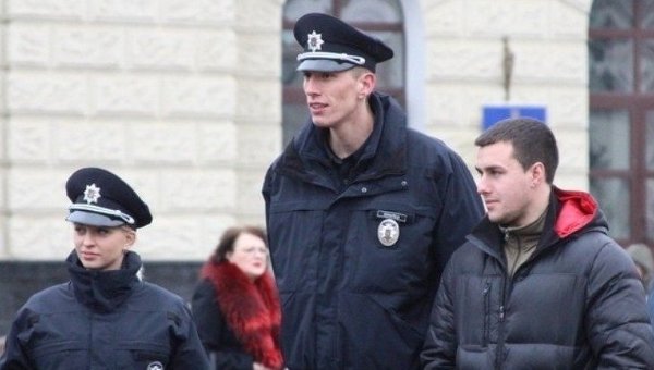 Самый высокий полицейский Украины Дмитрий Михалец