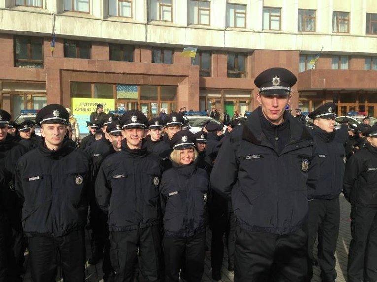 Старт патрульной полиции Ивано-Франковска