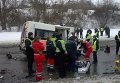 ДТП с участием скорой помощи в Харькове