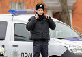 Украинский полицейский. Архивное фото