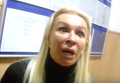 Скандальная блондинка, которую в Киеве полиция задержала за парковку Range Rover на пешеходном переходе