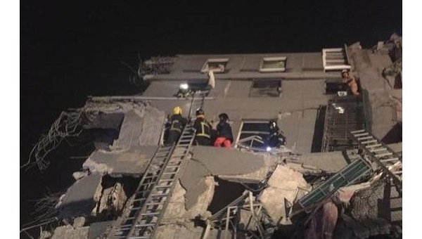 Землетрясение в Тайване