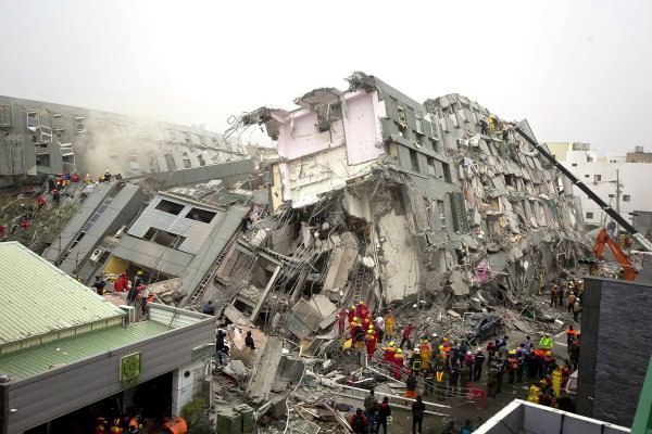 Землетрясение на Тайване