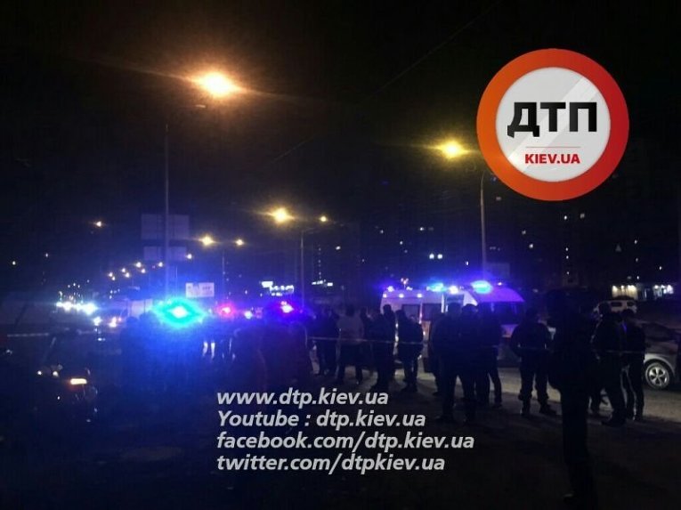 Полицейская погоня со стрельбой в Киеве