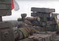 Обстрел позиций ополченцев ДНР бойцами ДУК ПС под Донецком. Видео