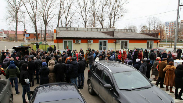Похороны убитого в погоне 17-летнего пассажира BMW под Киевом