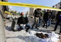 На месте теракта в Дамаске