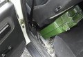 Разбитый автомобиль Павла Бригинца в Киеве