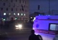 Лобовое столкновение маршрутки и Ford Mustang в Киеве. Видео