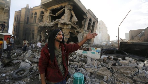Последствия боевых действий в Йемене