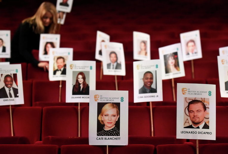 Фотографии гостей, которые будут присутствовать на вручении наград British Academy of Film and Television Awards (BAFTA) в Королевском оперном театре в центре Лондона