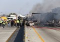 В Мексике столкнулись 13 автомобилей
