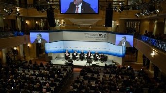 Петр Порошенко на Мюнхенской конференции. Видео
