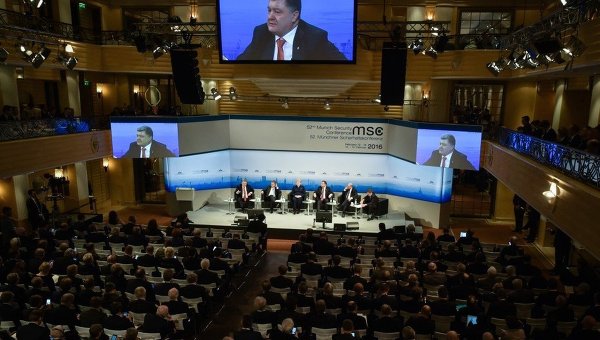Петр Порошенко на Мюнхенской конференции