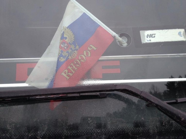 Блокирование фур с российскими номерами в Житомирской области