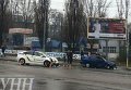 В Киеве автомобиль патрульной полиции попал в ДТП