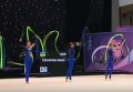 Украинские гимнастки на соревнованиях в Эстонии. Видео