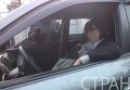 Нардеп Татьяна Черновол пытается угнать машину под Радой