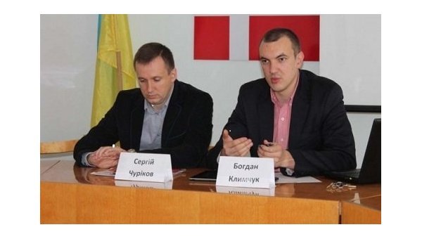 Активисты Сергей Чуриков и Богдан Климчук