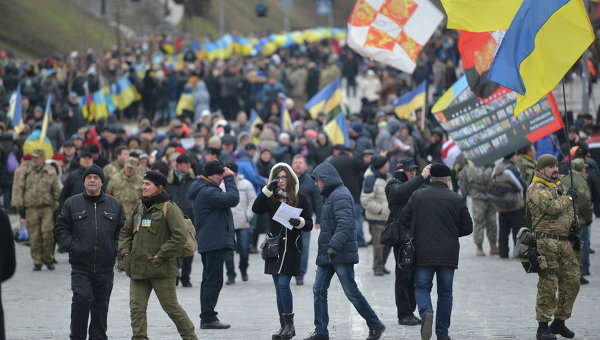 В Киеве почтили память погибших на Евромайдане