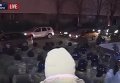 Беспорядки на Майдане во время чествования памяти героев Небесной сотни