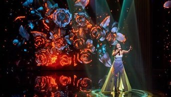 Джамала в ходе национального отбора на Евровидение-2016 в Киеве